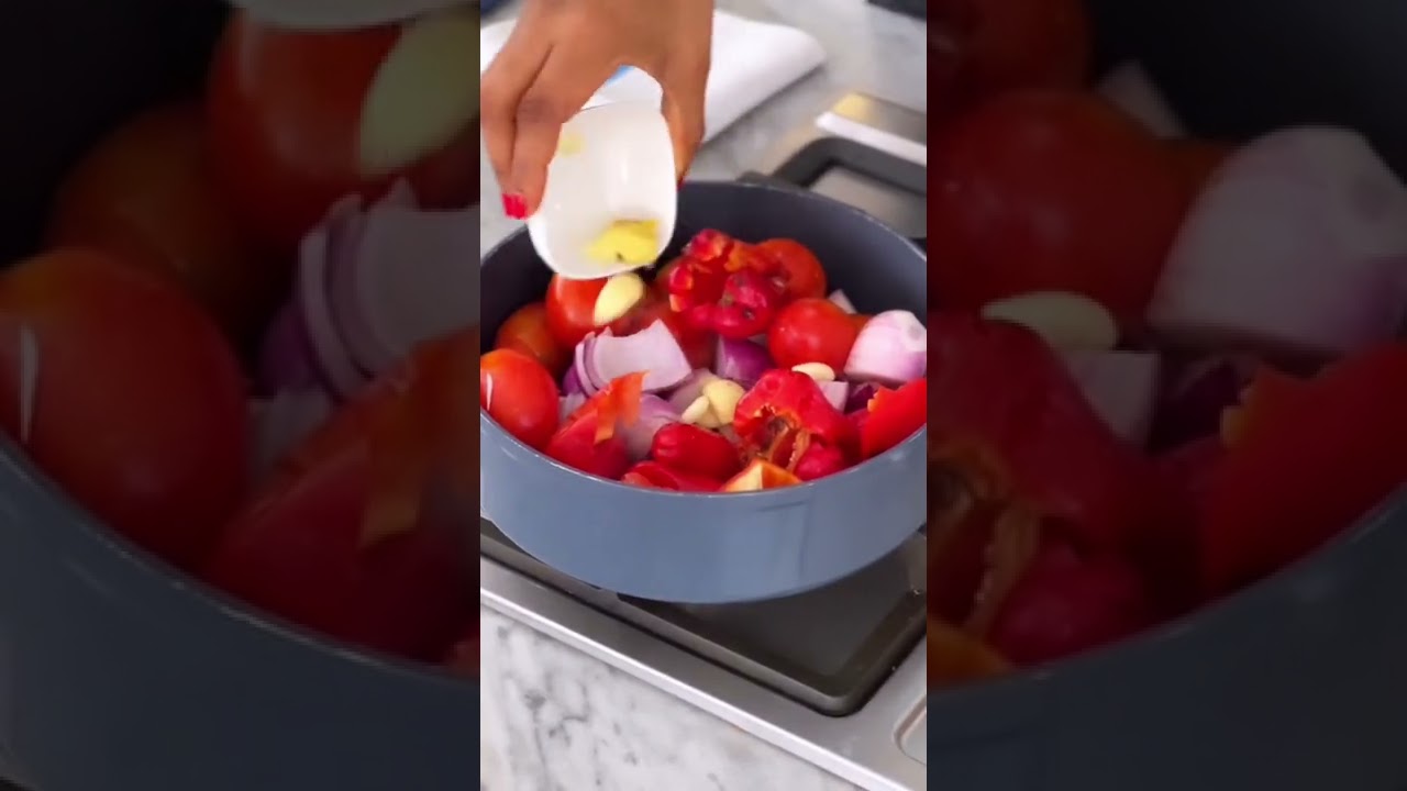 This tomato/Pepper Blend Hack will save you SO MUCH TIME! 