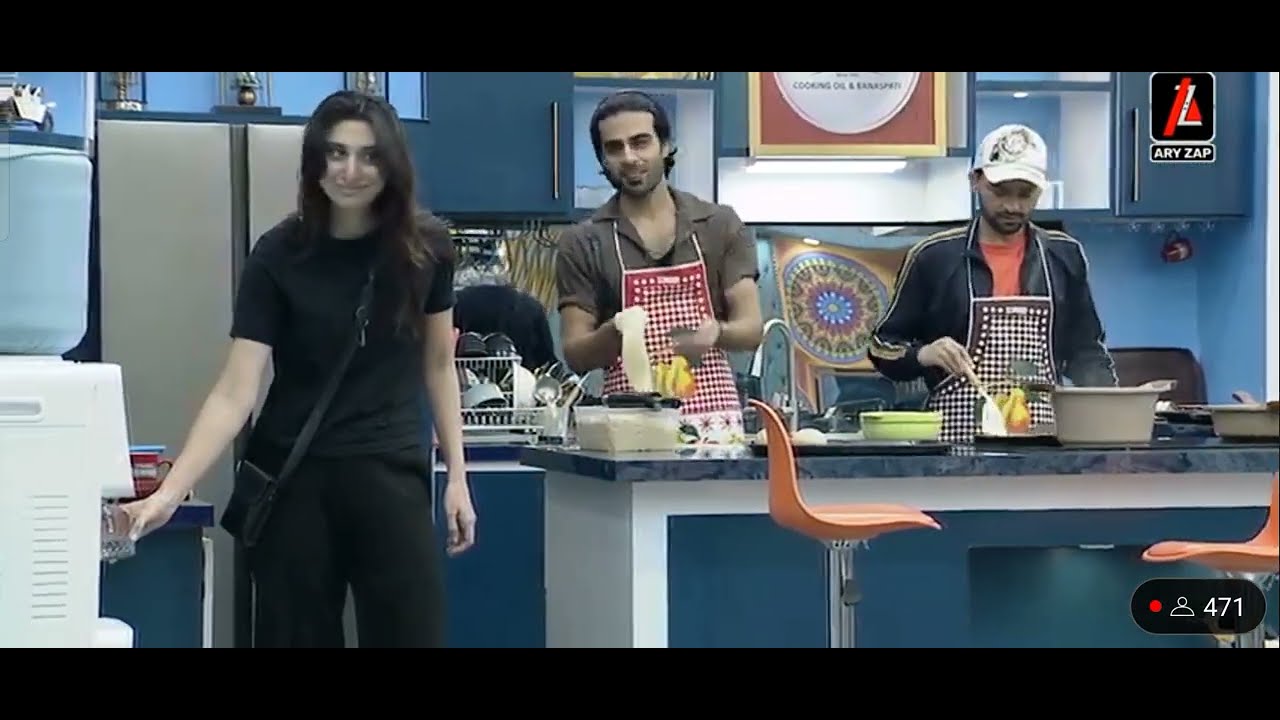 wajeeha aqeel kitchen conversation part 1🥰 | tamasha season3 uncut episode #wajeeha #aqeel #aqeeha