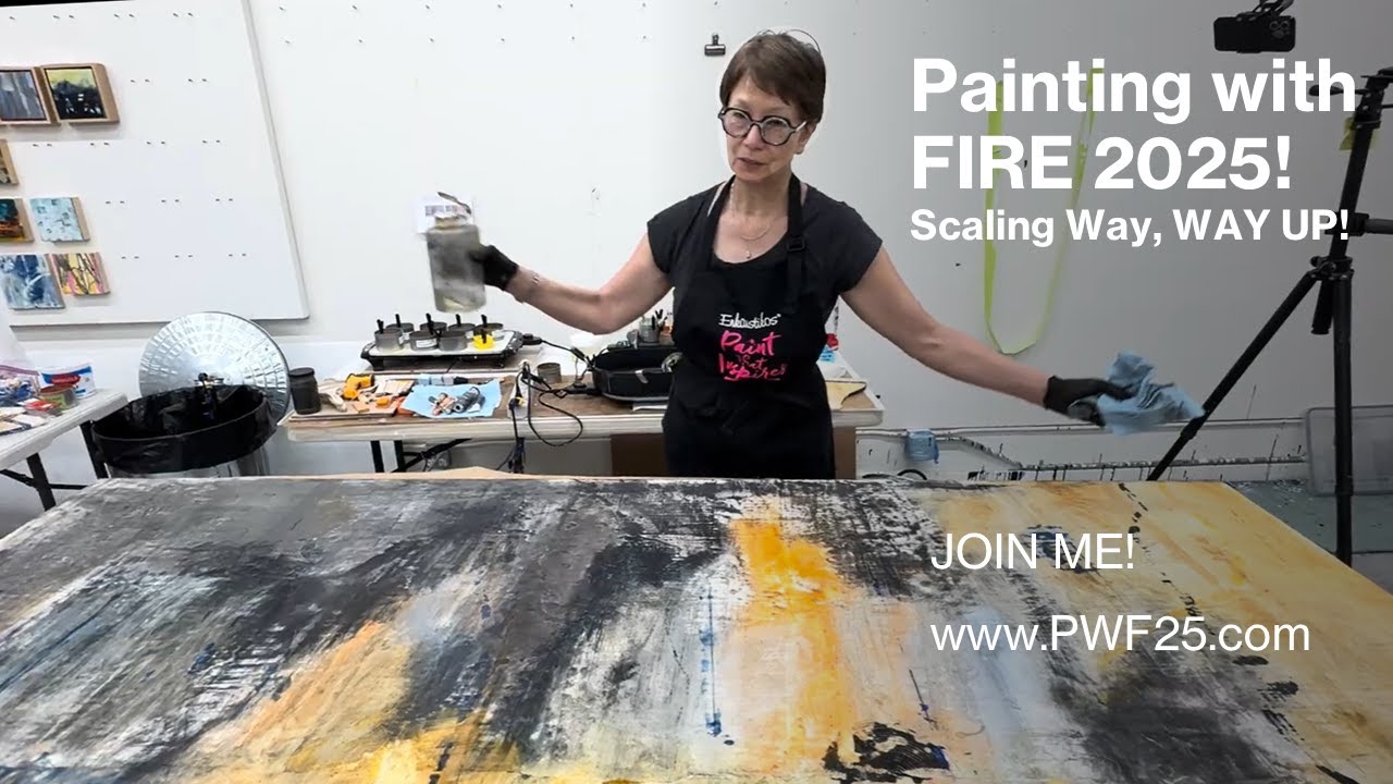 FREE Encaustic Course + Bonuses! $450 Value | PWF 5 | Life, Death & Large-Scale Encaustic Painting