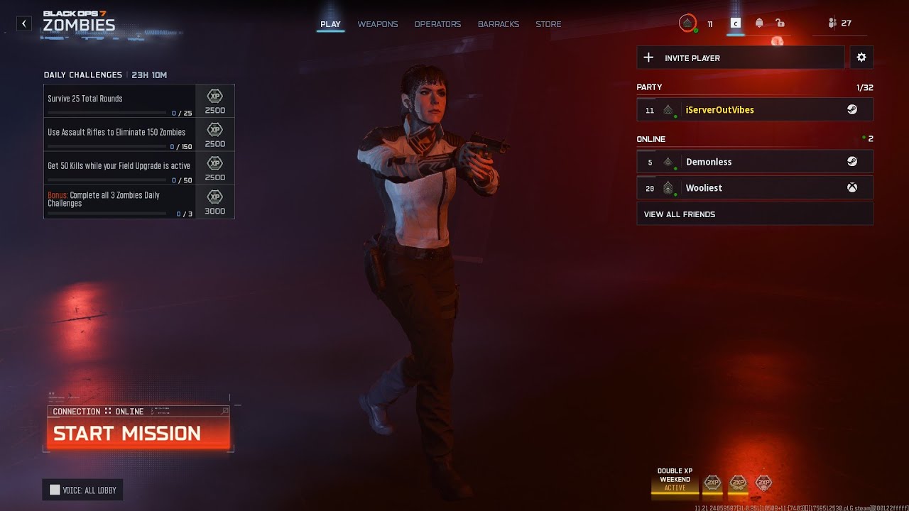 🔴Black Op's 7 Zombies Cursed Mode Stream #1