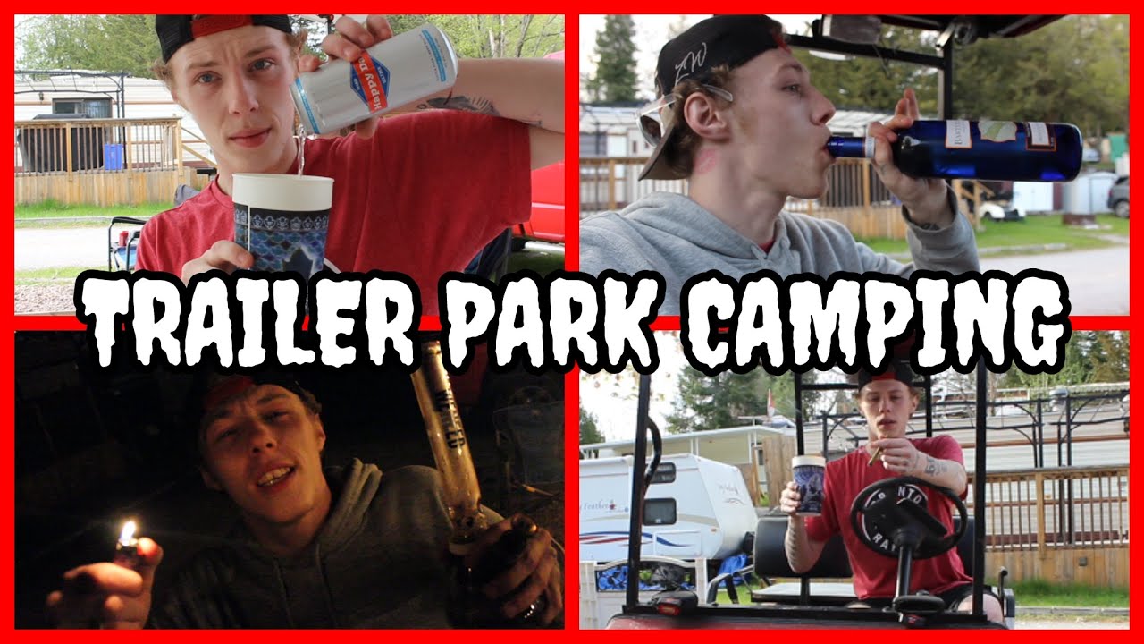 TRAILER PARK CAMPING!! - Creepy Abandoned House, Leafs LOSE Game 7, Amazing Lake Views