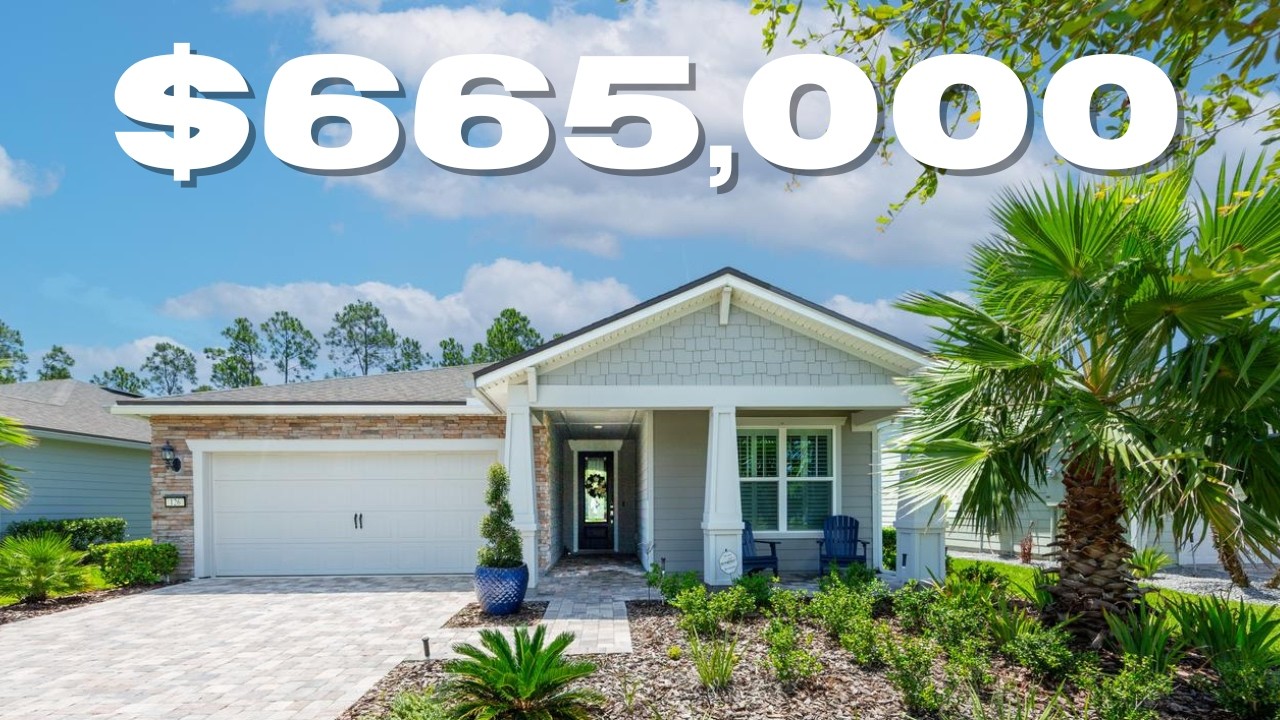 Rare Preserve-View Palmary in Del Webb Nocatee | Gated 55+ Living with No Rear Neighbors