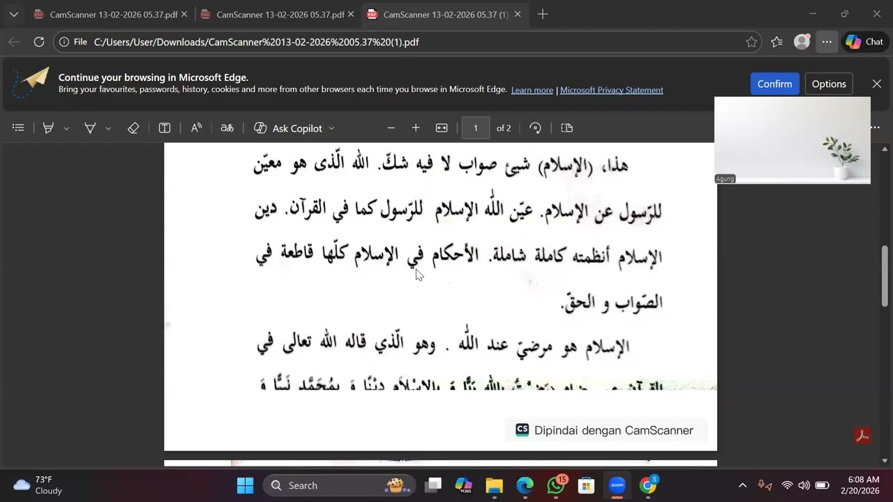Pelajaran Bahasa Arab Baca kitab Gundul
