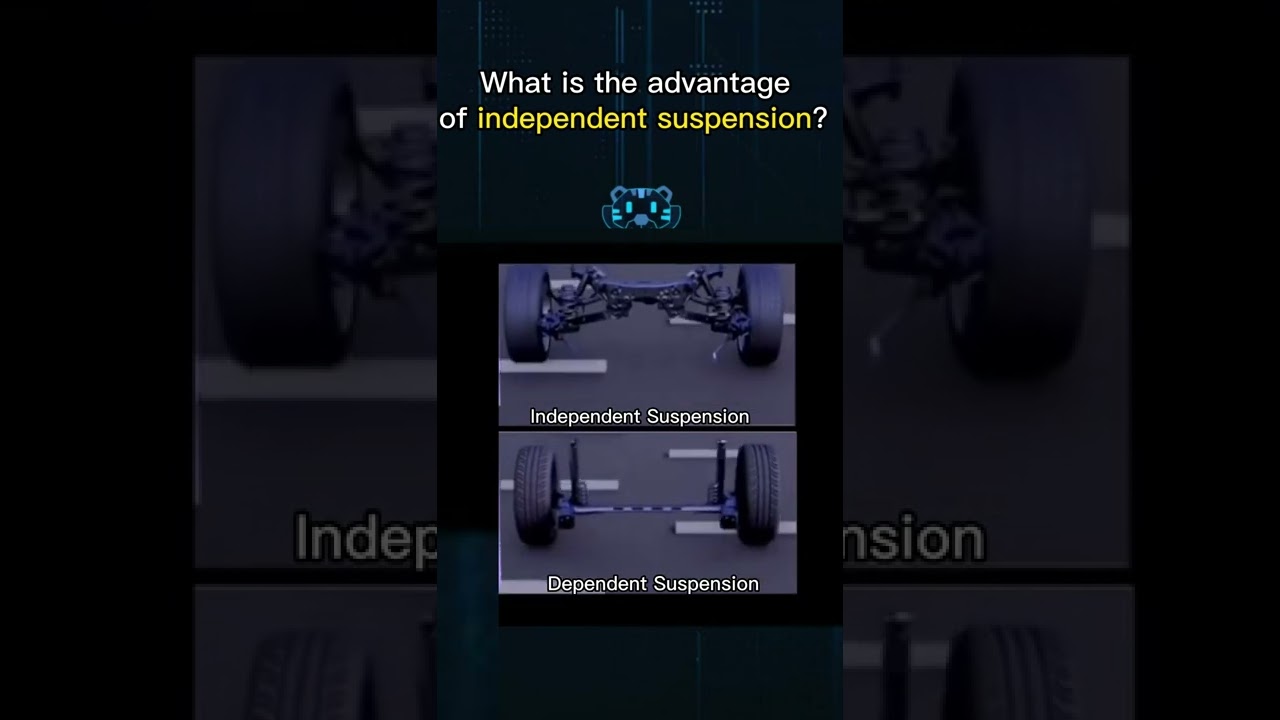 What is the advantage of independent suspension？#suspension ,#car