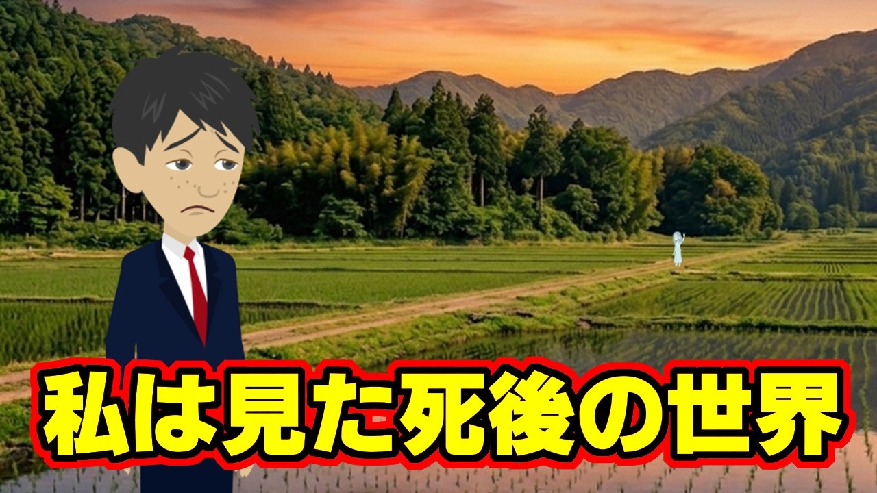 修正版【不思議な話アニメ】私は見た死後の世界（丹波哲郎さんや、その他の方のエピソードを紹介）