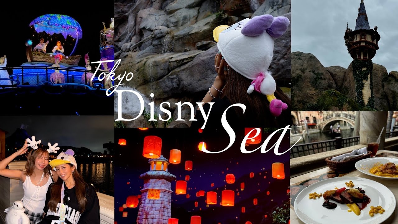バケパでのディズニーシーが最高すぎた🐭🎡🫶