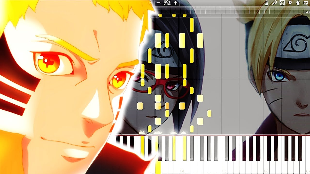 Boruto: Naruto Next Generations Opening『Baton Road』Piano Tutorial『ボルト』ピアノ
