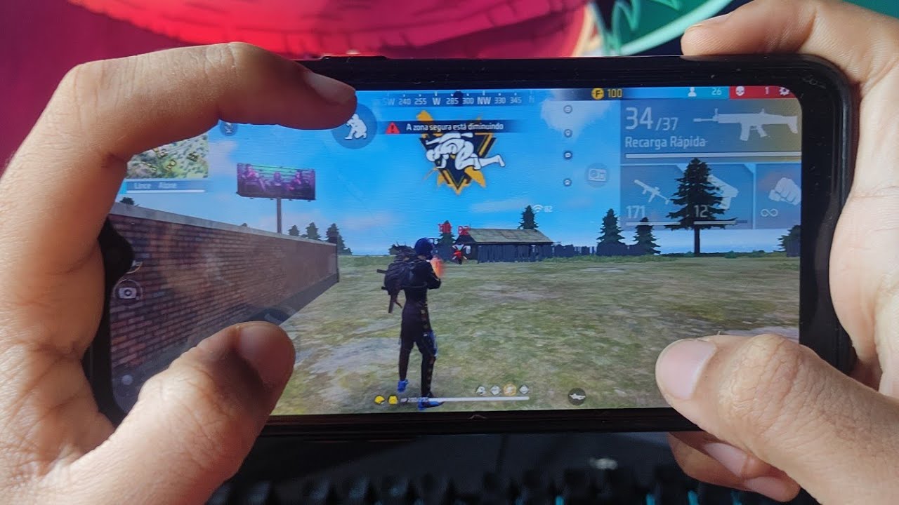 Agora a sensibilidade Do Galaxy A10s Ficou perfeita 😯🔥 (Não Acreditei)