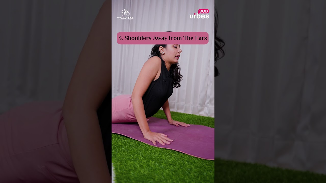 Avoid these 5 Mistakes while Practicing Bhujangasana/Cobra Pose | YogaVerse | VOD Vibes