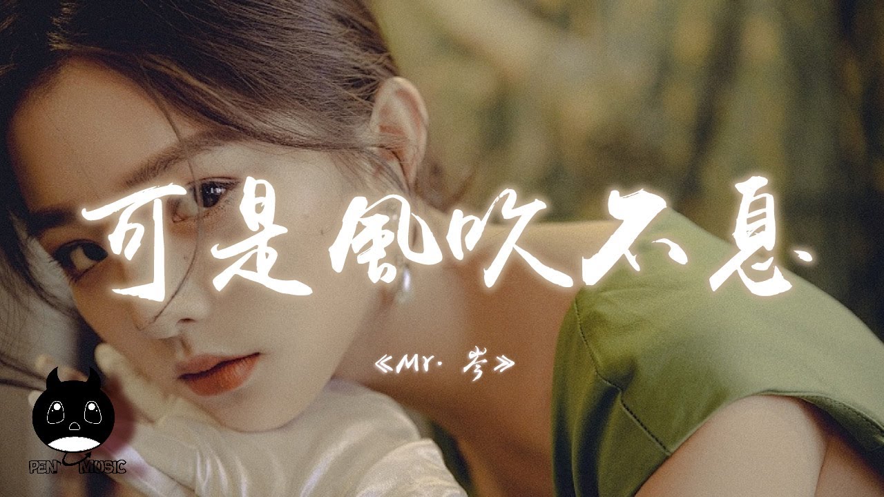 Mr.岑 - 可是風吹不息『像我們那承諾那陪伴那回憶，和你不曾有聯繫。』【動態歌詞 | Pinyin Lyrics】【PENGUIN MUSIC】
