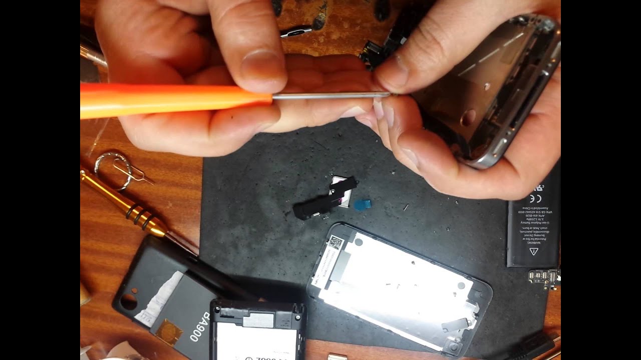 iphone4 замена кнопки Home