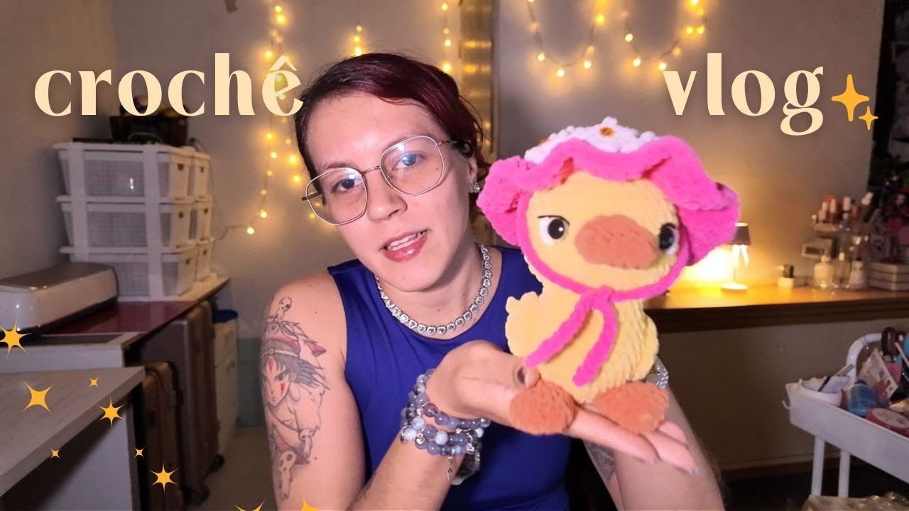 Evento Geek, crochetando e organizando olhos | Crochê Vlog • Notivagar