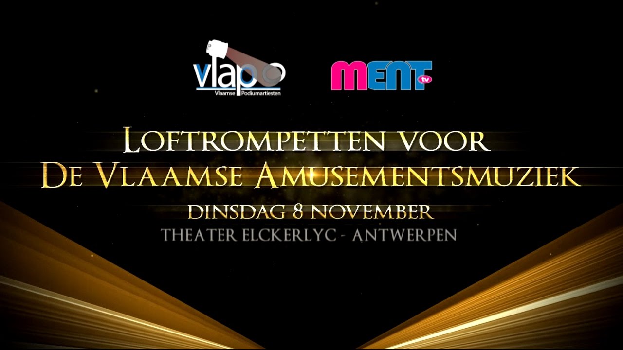 Loftrompetten voor De Vlaamse Amusementsmuziek 2016