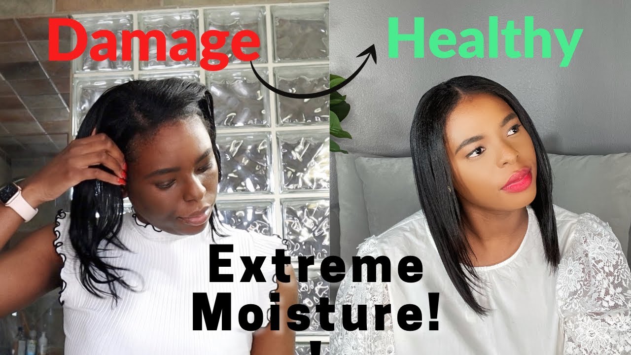 My Damage Relaxed Hair Repair & Revamp Wash Day Routine-Extremely Moisturizing
