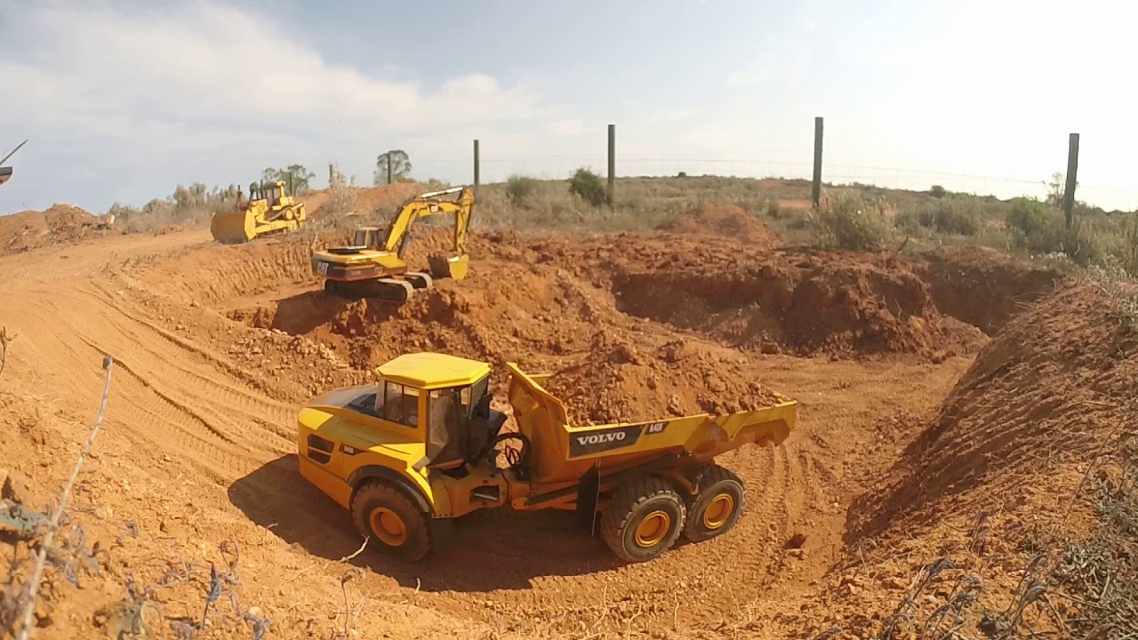 Rc Mining in open cut pit