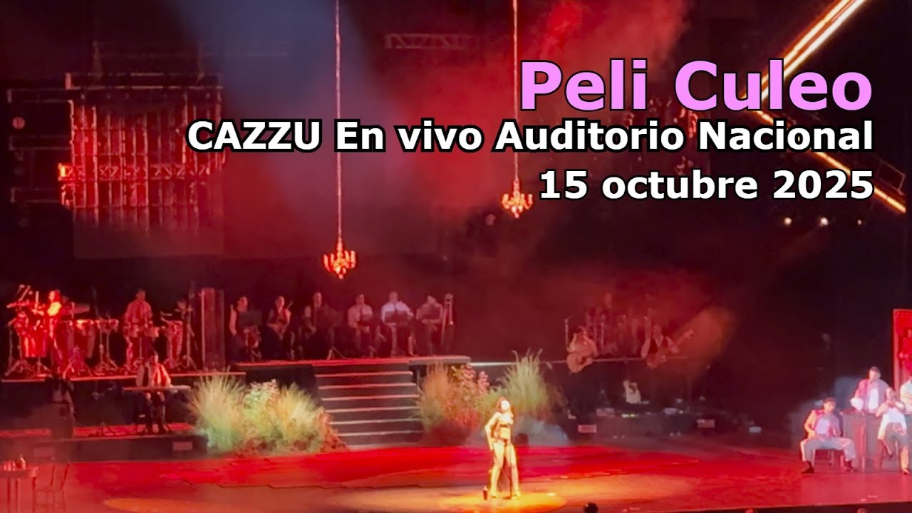 Peli Culeo - CAZZU En vivo Auditorio Nacional #cazzu #auditorionacional #envivo