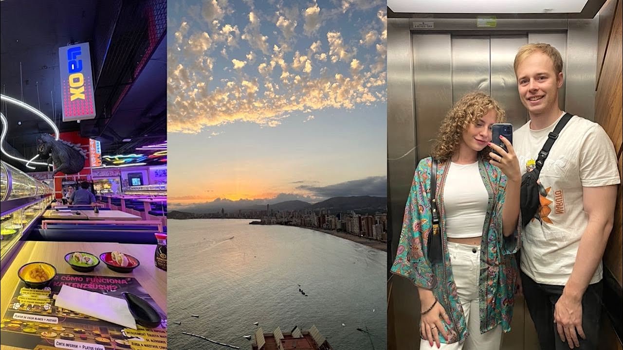 Benidorm. New motorbike. Running Sushi.