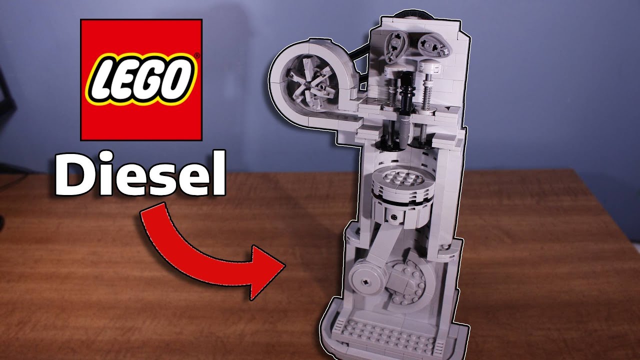 How Diesel Engines Work | Explained with LEGO!