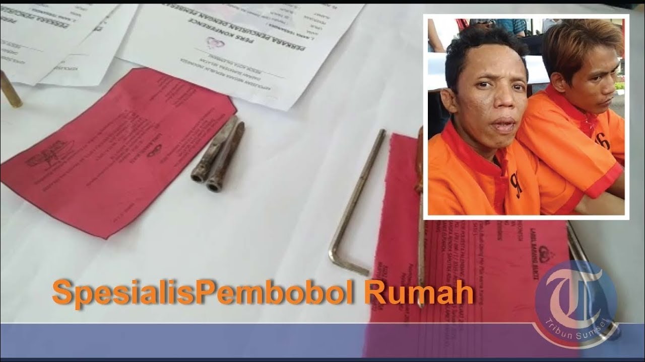 Dua Pelaku Spesialis Pencurian Rumah di Tembak