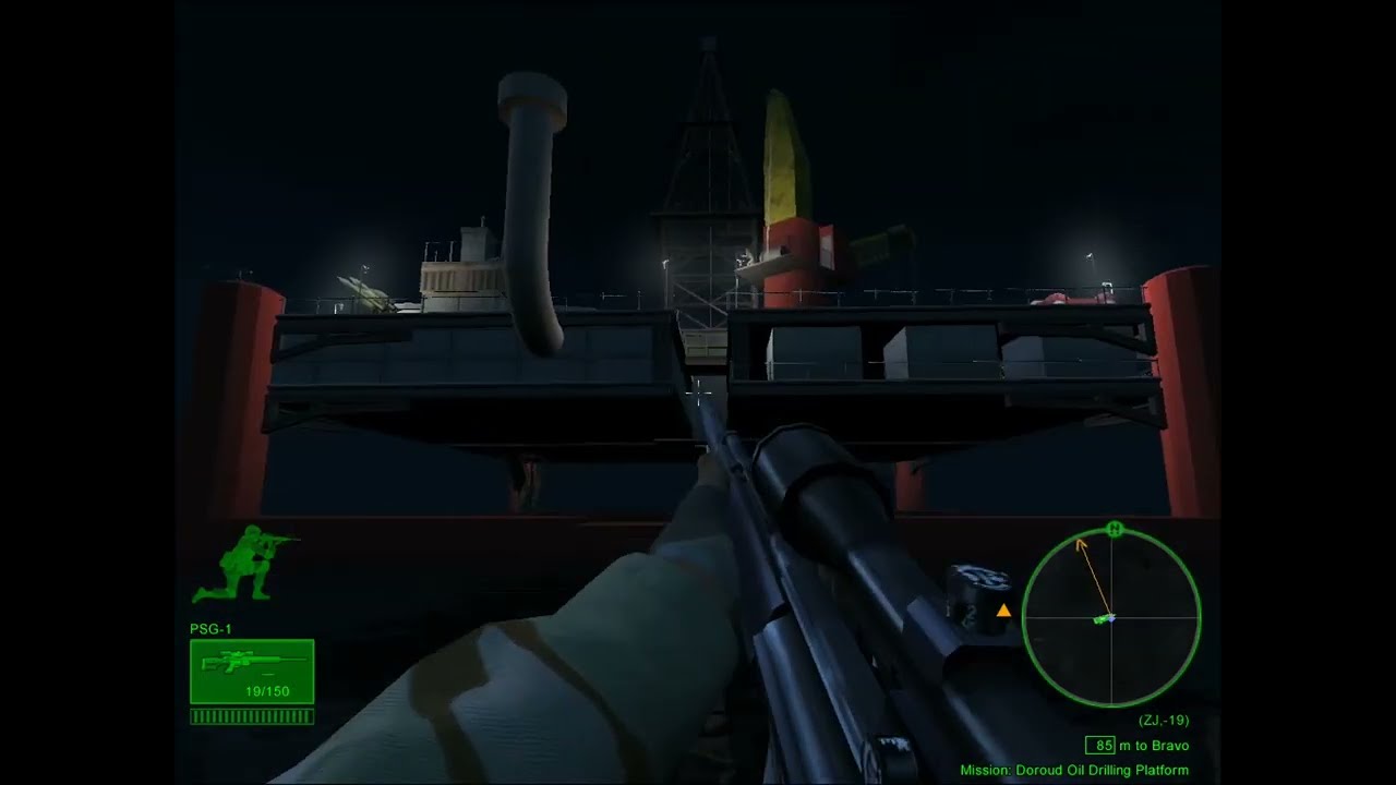 Delta Force Black Hawk Down: Team Saber Iran - Doroud Oil Drilling Platform #gaming