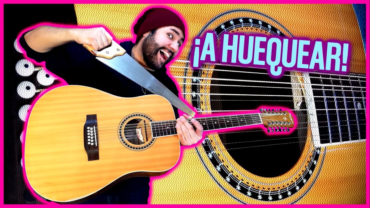 &iexcl;Convert&iacute; esta guitarra de 12 CUERDAS en ELECTROAC&Uacute;STICA!