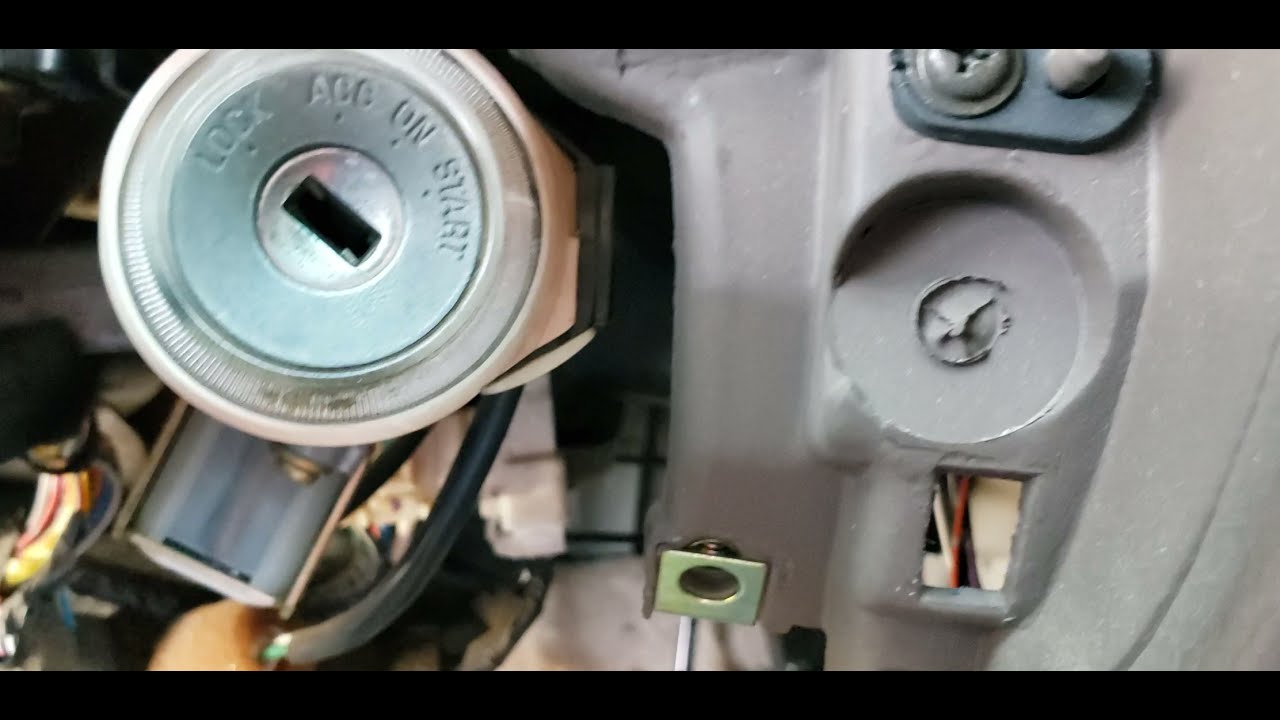 COMO CAMBIAR EL SWITCH DE ENCENDIDO/TOYOTA 4RUNNER 98,