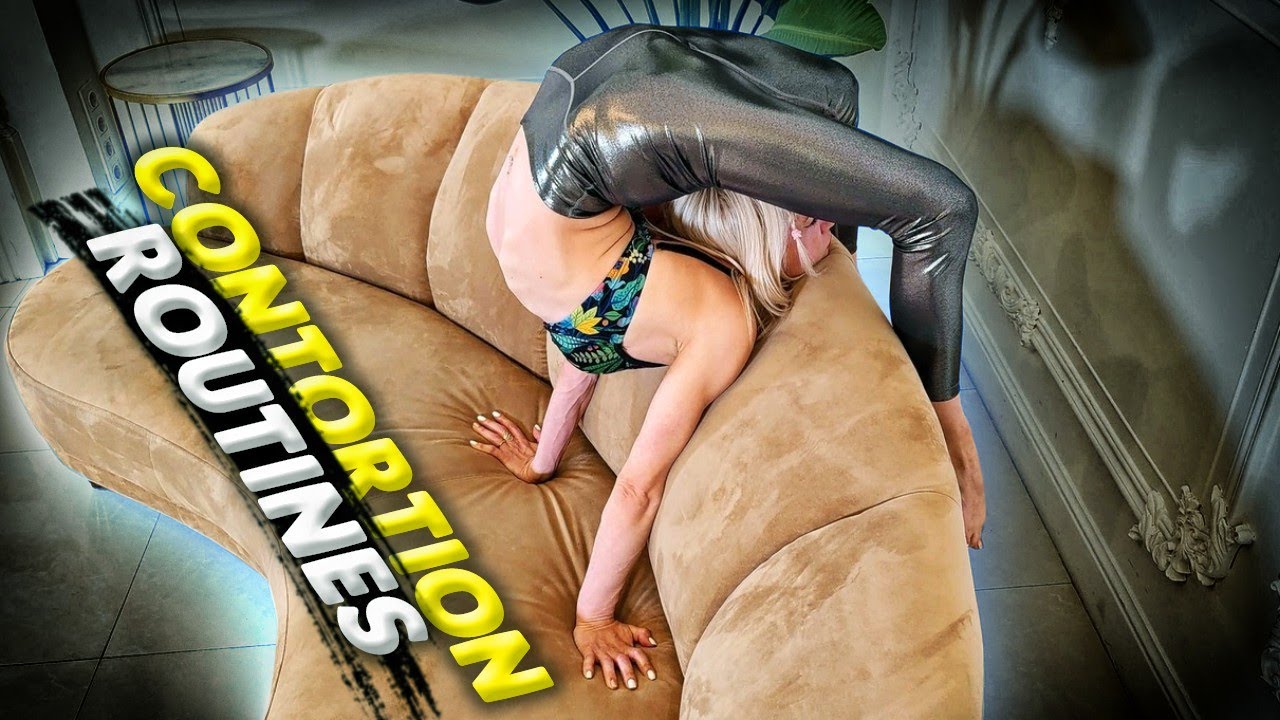 Contortion Routines. Back Bending. Flexible Alesya. Flexshow