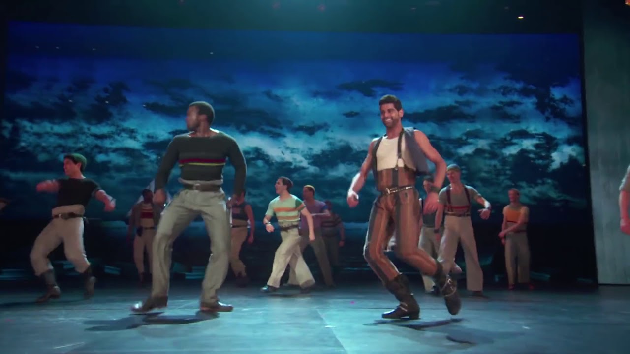 The Cast of Carousel perform 