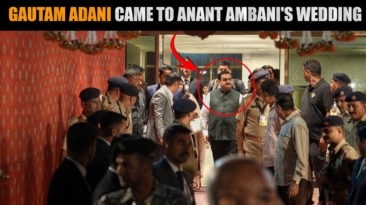 Gautam Adani Arrives At Jamnagar For Anant Ambani-Radhika Merchant's Pre wedding