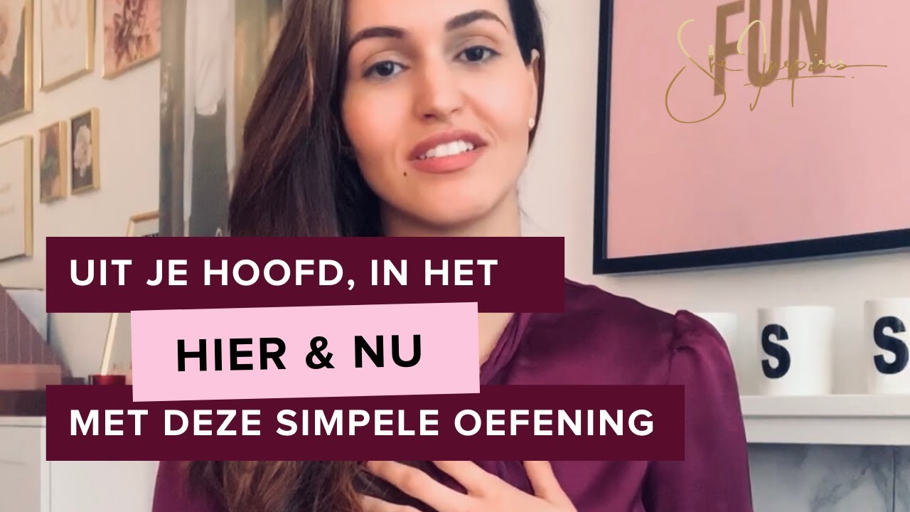 MondayMotivation: Uit je hoofd en meer in het nu leven. Zo doe je dat!