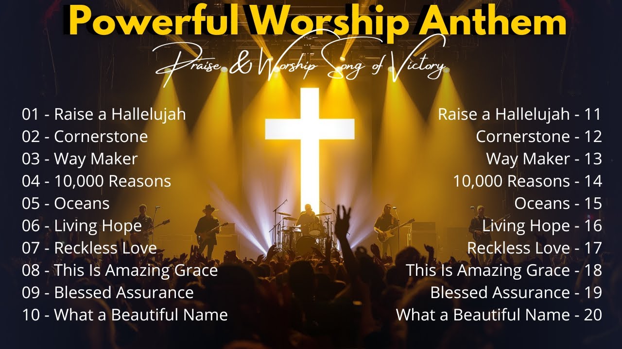 Top 10 Praise and Worship Songs 2025 | Powerful Christian Music That Will Touch Your Heart