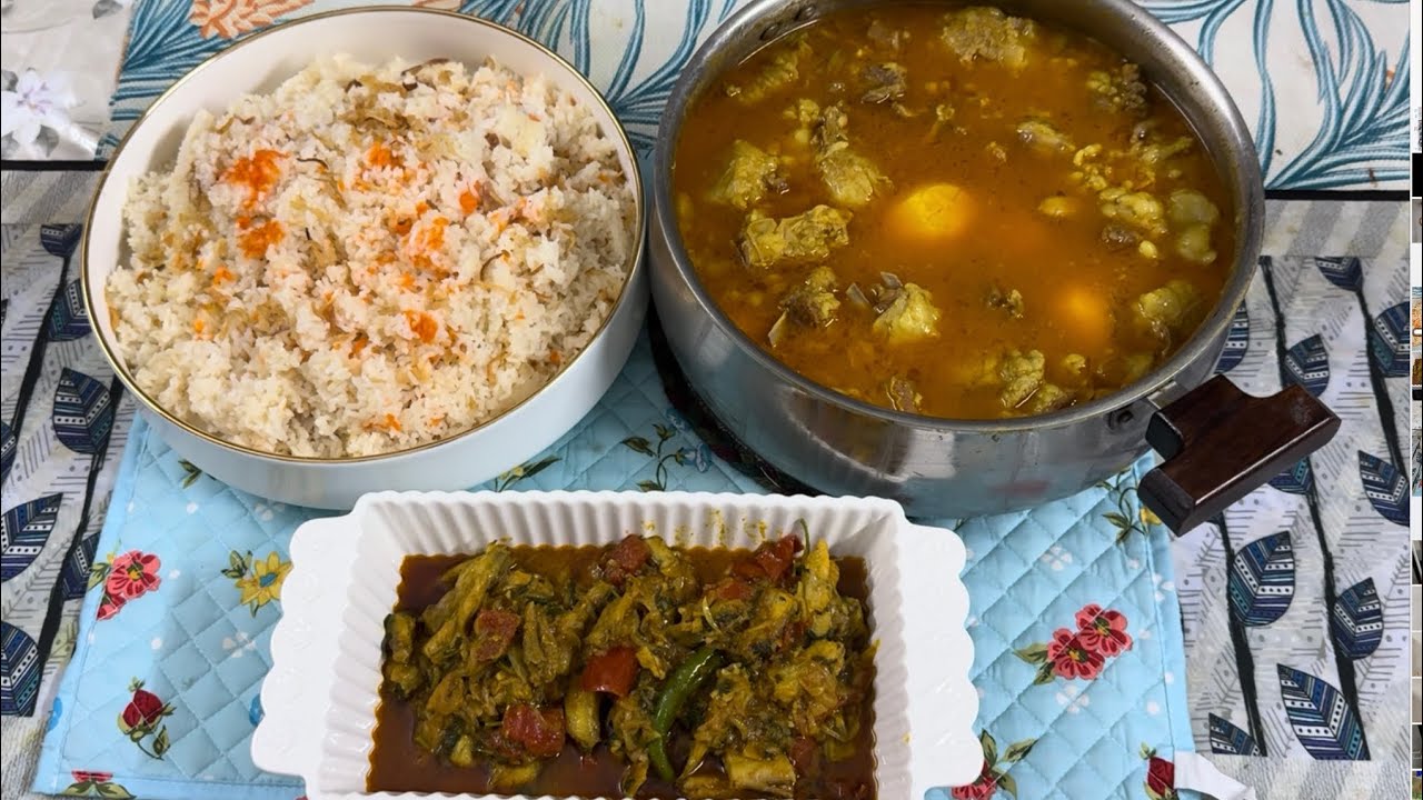 হাসি-খুশি, আলু-খাসি! তারা বাইম, পোলাও! খানা চালাও!