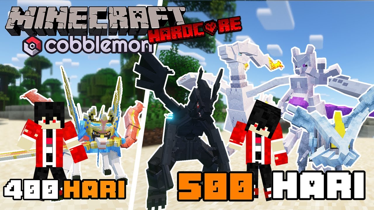 500 Hari Minecraft Tapi Cobblemon