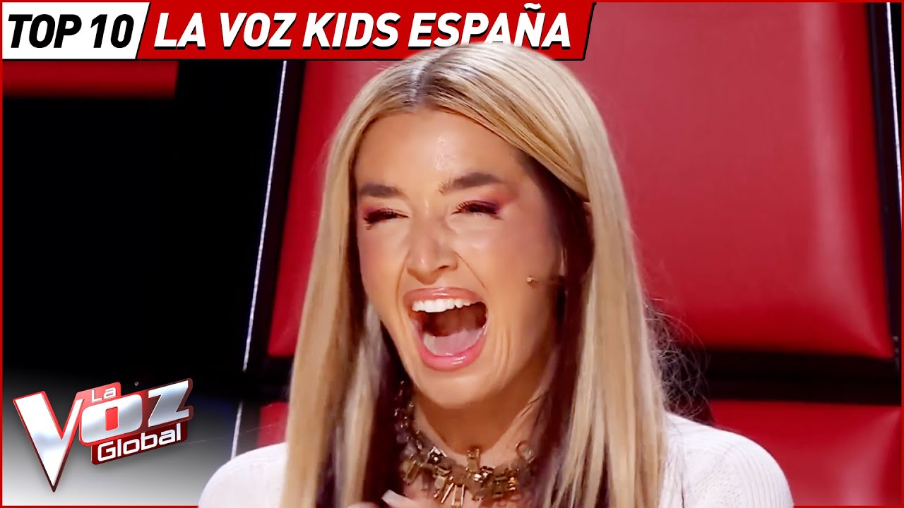 Top 10 Audiciones a Ciegas 4 de La Voz Kids España 2025