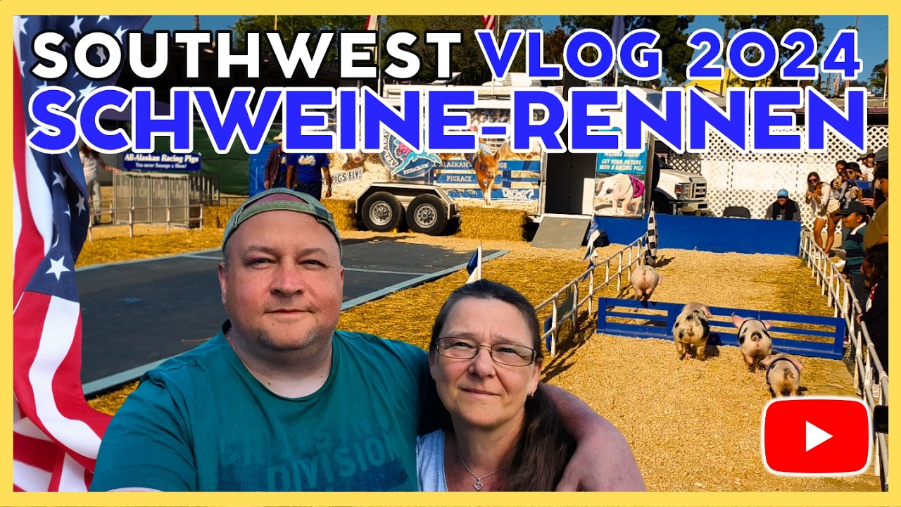 2024 USA VLOG - SANTA BARBARA PIG-RACE