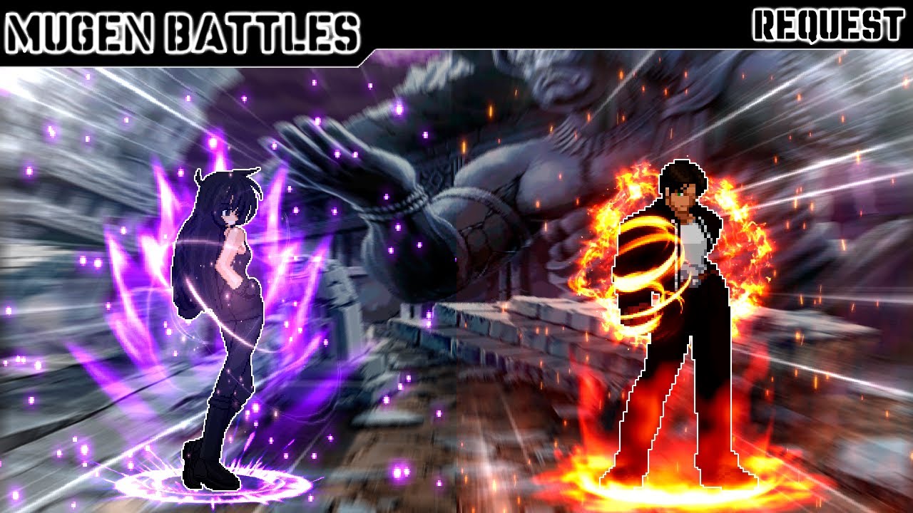 [MUGEN] ║ Towa Black DX vs Crimson Coordinate ║ [Request]