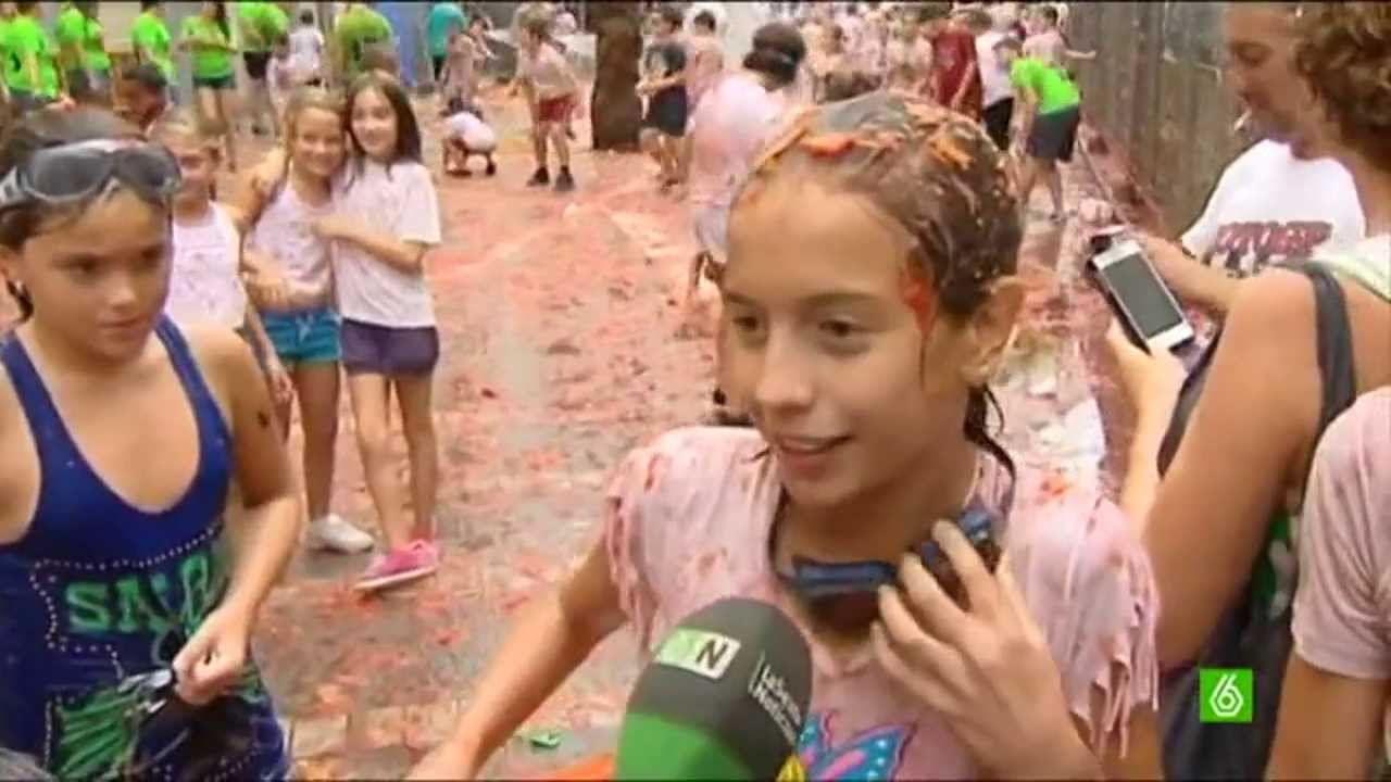 La España profunda 17: La tomatina (infantil) de Buñol (Valencia)