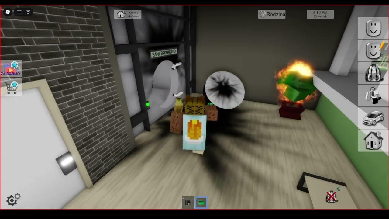 Pusiek ukradł bank w boblox