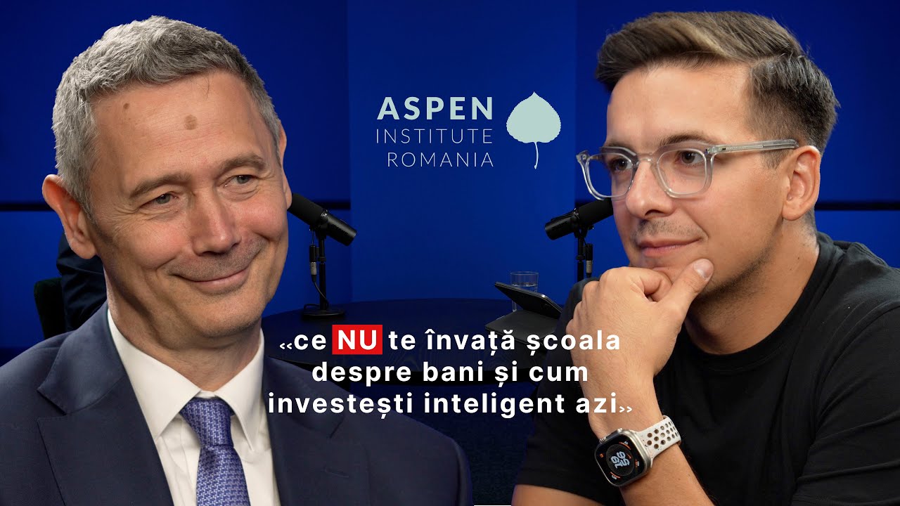 Ce NU te &icirc;nvață școala despre bani și cum investești inteligent azi | #AspenTalks EP.03