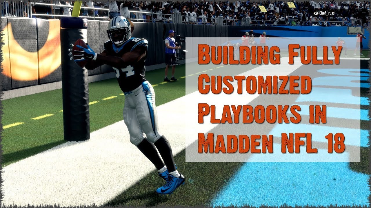Building a Fully Customized Playbook in Madden NFL 18