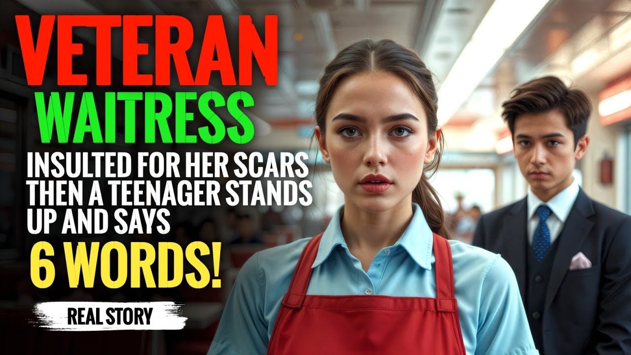 Waitress Mocked for War Scars  Teen’s 6 Words Go Viral