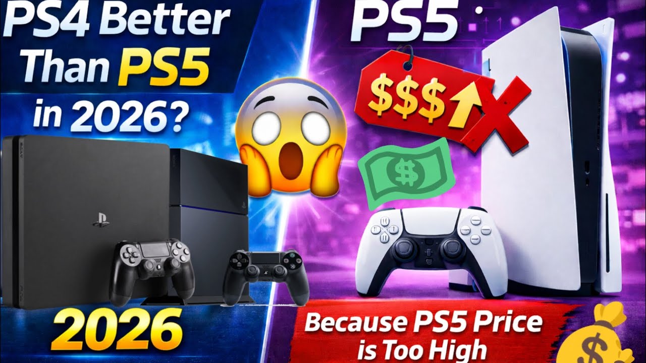  Why PS4 Is the Smarter Choice ? | PS4 vs PS5 in 2026