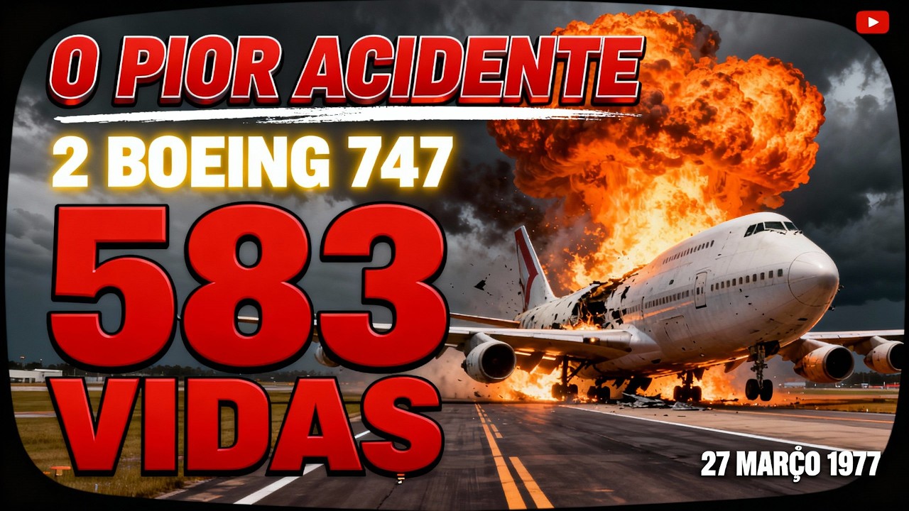 583 MORTOS em 13 Segundos: O ERRO que Mudou a Aviação para SEMPRE | Tenerife 1977