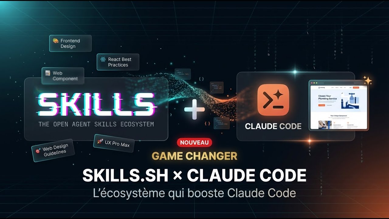 Skills.sh : La nouvelle mine d'or pour Claude Code par Vercel