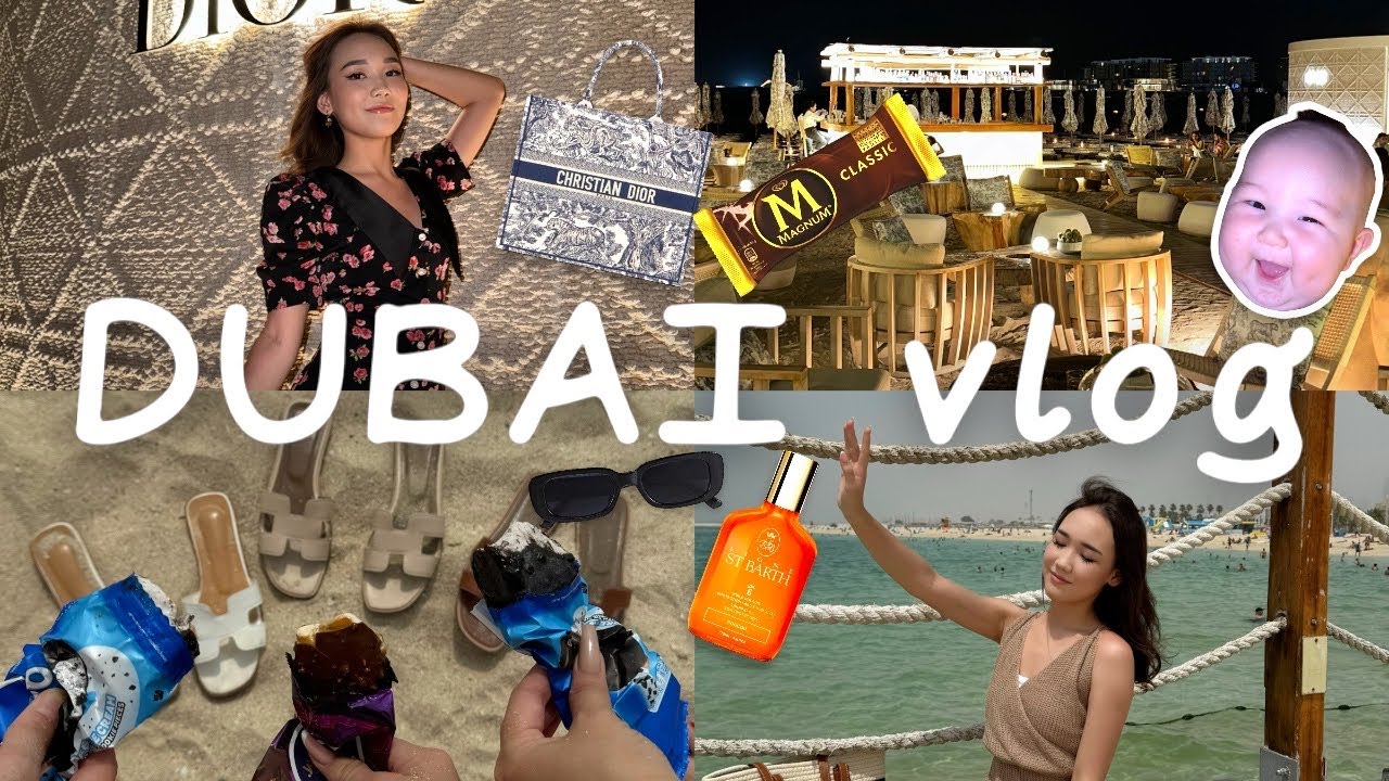 DUBAI VLOG:Дубайдағы 5 ші күніміз,Пляжға бардық,Диор ресторан,Day to day шопинг🌊☀️🏝️