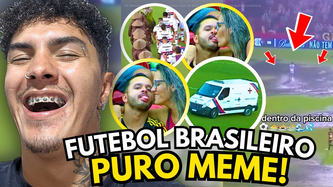 40 Momentos do Futebol Brasileiro Que Se NÃO Fossem Filmados, Ninguém Acreditaria! reagi ao DNA Fut