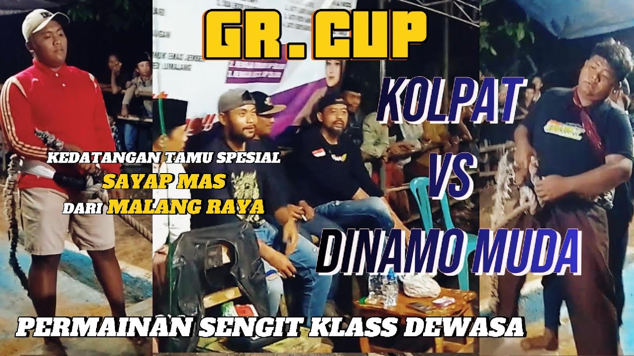 KOLPAT Jember VS DINAMO MUDA Probolinggo -DEWASA- Tariktambang GRCUP Lumajang - Ranubedali