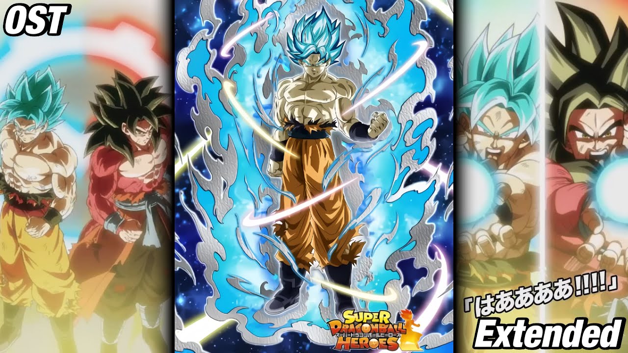 Universe Tree Absorbed Super Saiyan Blue Goku Active Skill Extended OST | DBZ Dokkan Battle