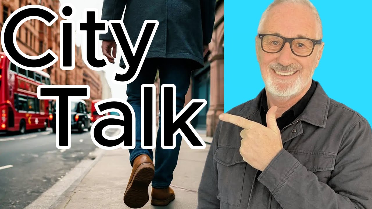 Learn REAL English Naturally - In the City Comprehensible Input