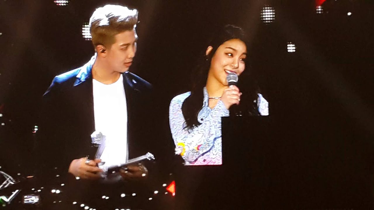 AILEE AND RAPMON HOSTING KCON AD 2016